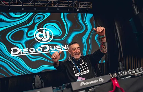 Dj en un concierto